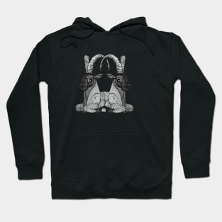 Double Headed Mountain Goat Hoodie